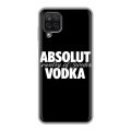 Дизайнерский силиконовый с усиленными углами чехол для Samsung Galaxy A12 Absolut