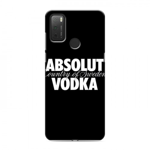 Дизайнерский силиконовый чехол для Alcatel 3L (2021) Absolut