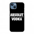 Дизайнерский силиконовый чехол для Iphone 13 Absolut