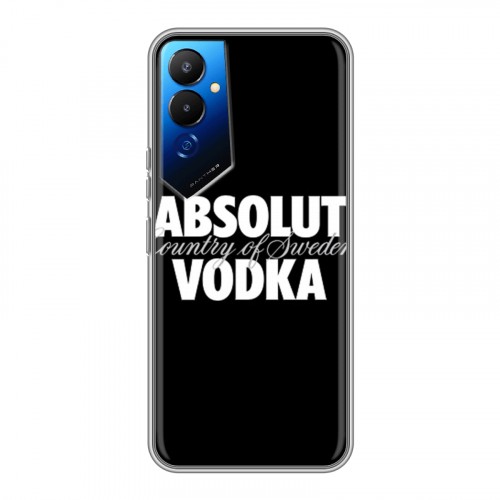 Дизайнерский силиконовый чехол для Tecno Pova 4 Absolut