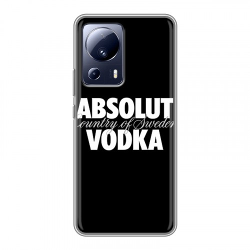 Дизайнерский силиконовый чехол для Xiaomi 13 Lite Absolut