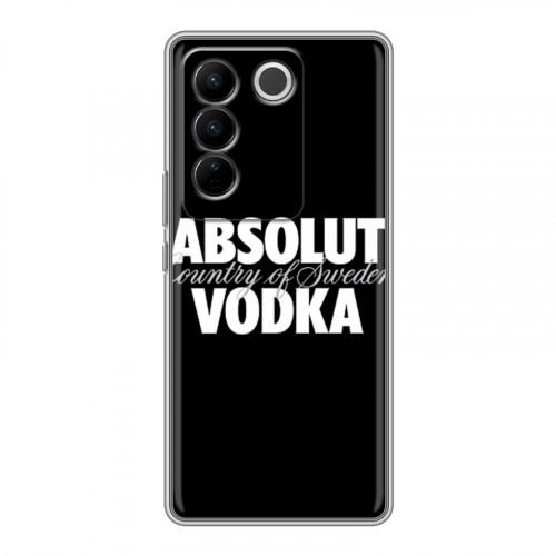 Дизайнерский силиконовый чехол для Vivo V27 Absolut