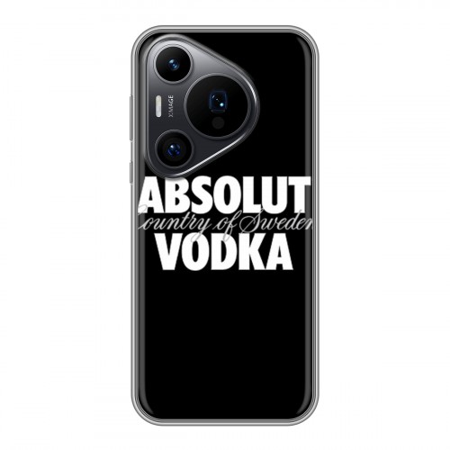 Дизайнерский силиконовый чехол для Huawei Pura 70 Pro Absolut