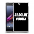 Дизайнерский пластиковый чехол для Sony Xperia Z Ultra  Absolut