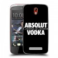 Дизайнерский пластиковый чехол для HTC Desire 500 Absolut