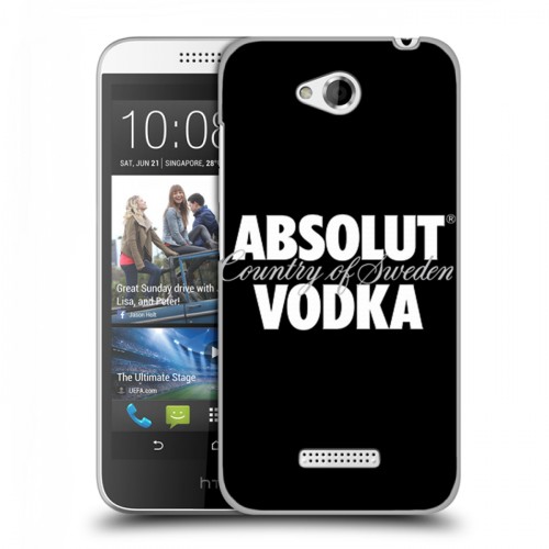 Дизайнерский пластиковый чехол для HTC Desire 616 Absolut