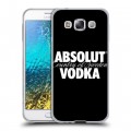 Дизайнерский пластиковый чехол для Samsung Galaxy E5 Absolut