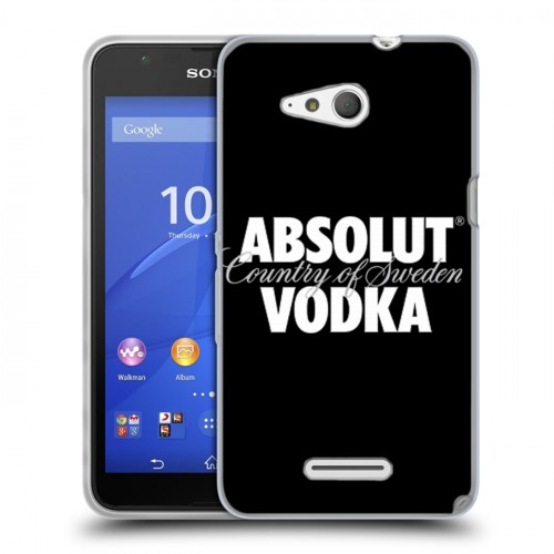 Дизайнерский пластиковый чехол для Sony Xperia E4g Absolut