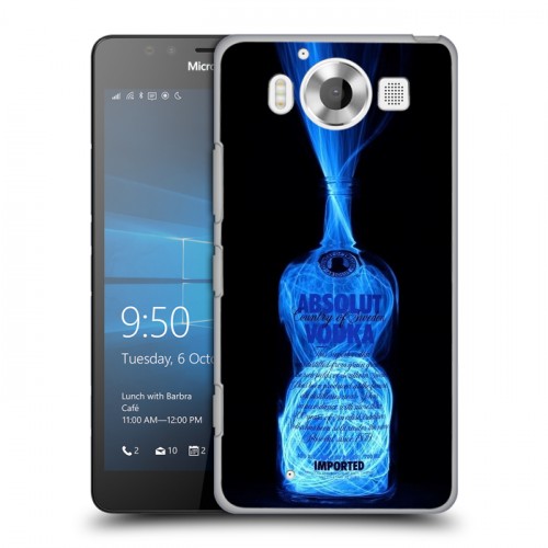 Дизайнерский пластиковый чехол для Microsoft Lumia 950 Absolut