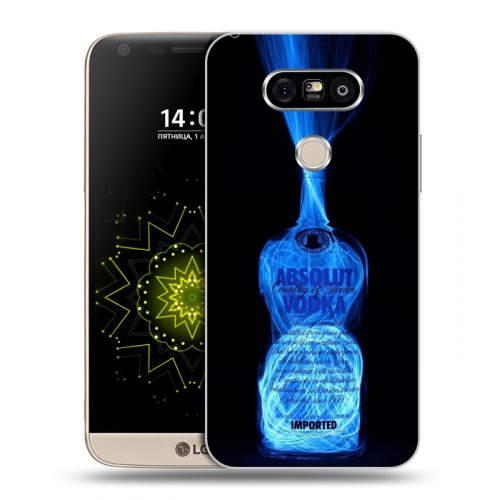 Дизайнерский пластиковый чехол для LG G5 Absolut