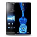 Дизайнерский пластиковый чехол для Sony Xperia S Absolut