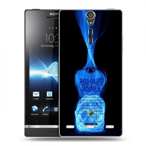 Дизайнерский пластиковый чехол для Sony Xperia S Absolut