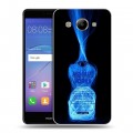 Дизайнерский пластиковый чехол для Huawei Y3 (2017) Absolut