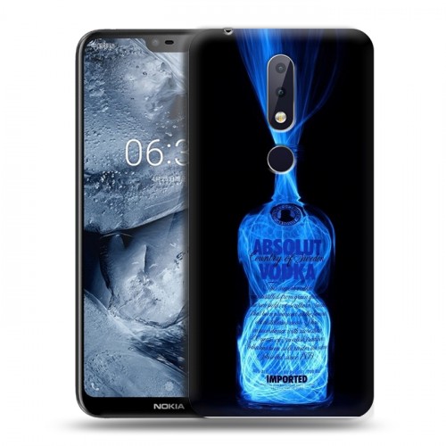 Дизайнерский пластиковый чехол для Nokia 6.1 Plus Absolut