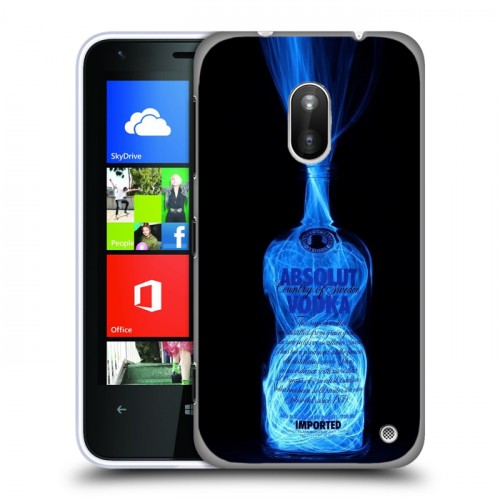 Дизайнерский пластиковый чехол для Nokia Lumia 620 Absolut