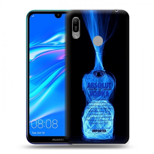 Дизайнерский пластиковый чехол для Huawei Y6 (2019) Absolut