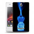 Дизайнерский пластиковый чехол для Sony Xperia E Absolut