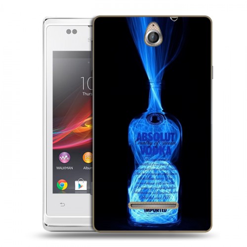 Дизайнерский пластиковый чехол для Sony Xperia E Absolut