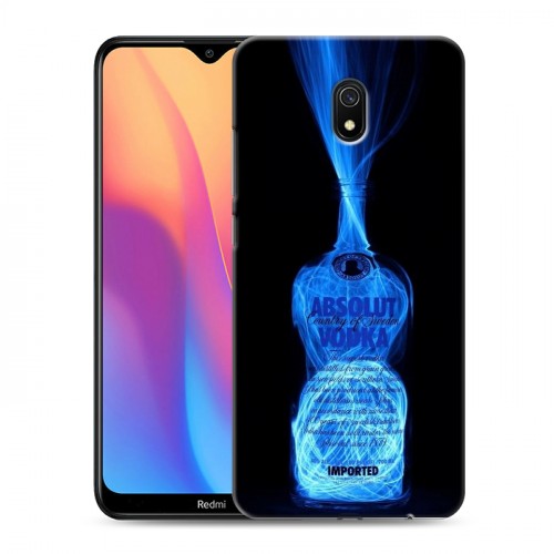 Дизайнерский силиконовый с усиленными углами чехол для Xiaomi RedMi 8A Absolut