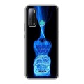 Дизайнерский силиконовый с усиленными углами чехол для Tecno Pouvoir 4 Absolut