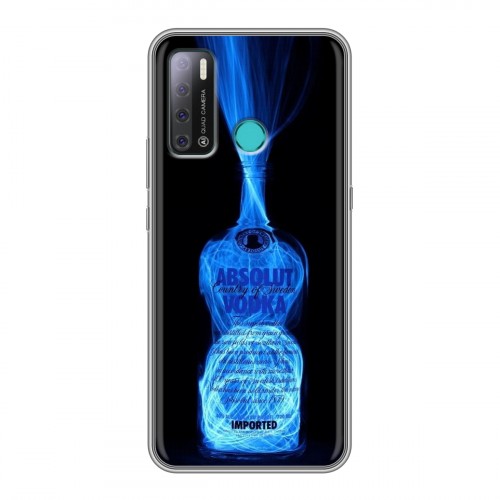 Дизайнерский силиконовый с усиленными углами чехол для Tecno Pouvoir 4 Absolut