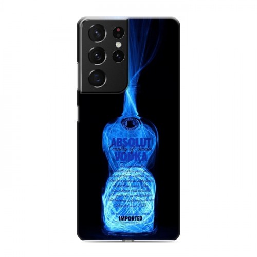 Дизайнерский пластиковый чехол для Samsung Galaxy S21 Ultra Absolut