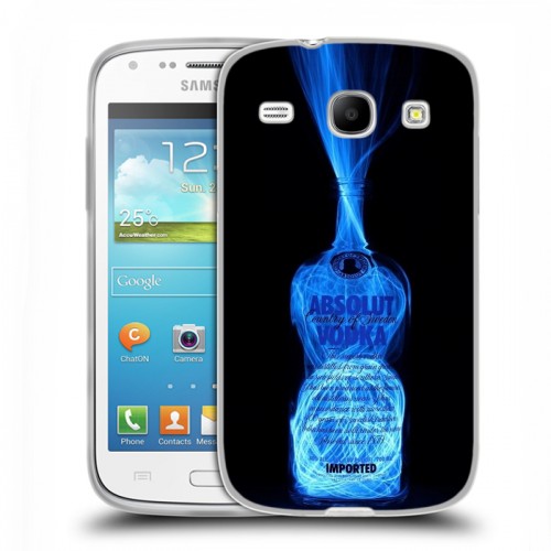 Дизайнерский силиконовый чехол для Samsung Galaxy Core Absolut
