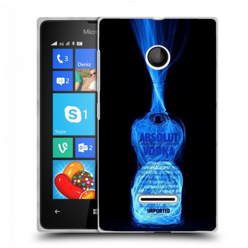 Дизайнерский пластиковый чехол для Microsoft Lumia 435 Absolut