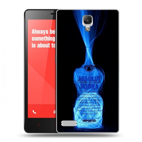 Дизайнерский силиконовый чехол для Xiaomi RedMi Note Absolut