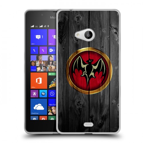 Дизайнерский пластиковый чехол для Microsoft Lumia 540 Bacardi