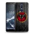 Дизайнерский пластиковый чехол для Nokia 5.1 Bacardi