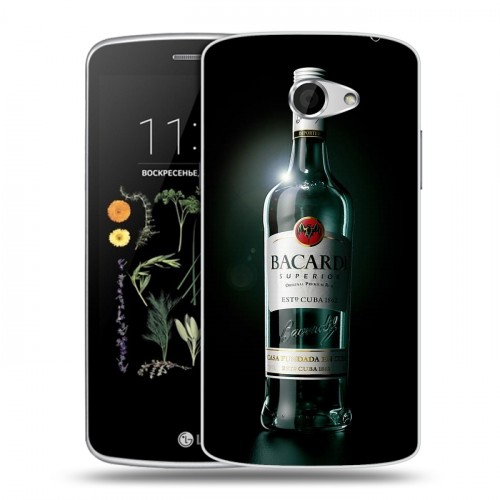 Дизайнерский силиконовый чехол для LG K5 Bacardi