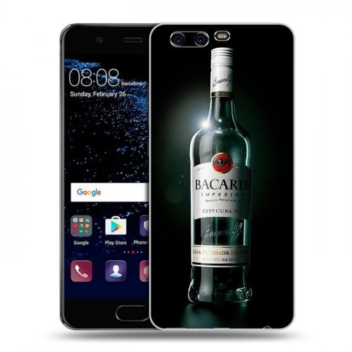 Дизайнерский пластиковый чехол для Huawei P10 Bacardi