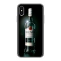 Дизайнерский силиконовый чехол для Iphone x10 Bacardi