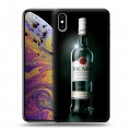 Дизайнерский силиконовый чехол для Iphone Xs Max Bacardi