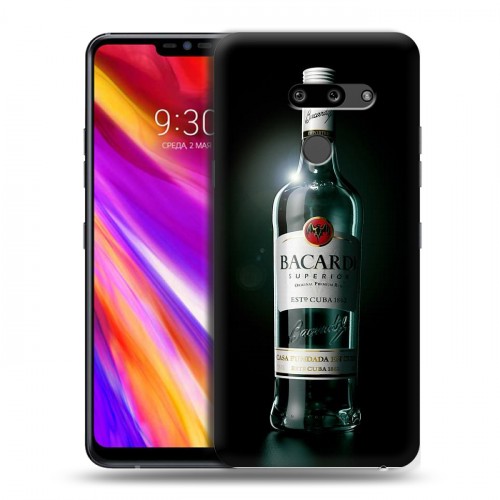 Дизайнерский пластиковый чехол для LG G8 ThinQ Bacardi