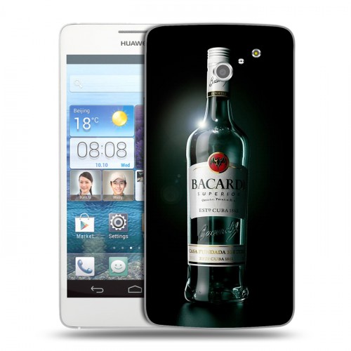 Дизайнерский пластиковый чехол для Huawei Ascend D2 Bacardi