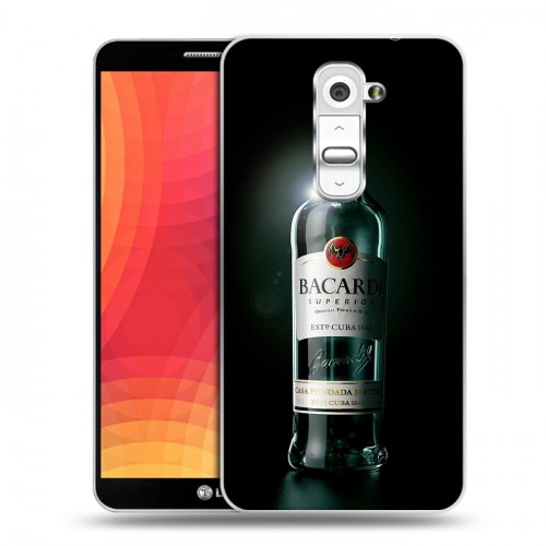 Дизайнерский пластиковый чехол для LG Optimus G2 Bacardi