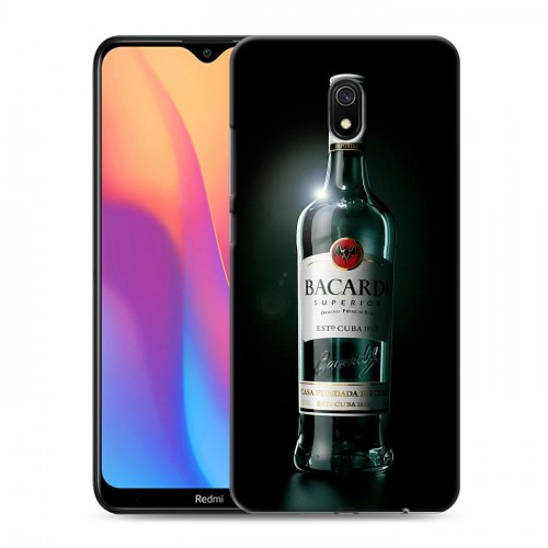 Дизайнерский силиконовый с усиленными углами чехол для Xiaomi RedMi 8A Bacardi