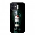 Дизайнерский силиконовый с усиленными углами чехол для Iphone 12 Mini Bacardi