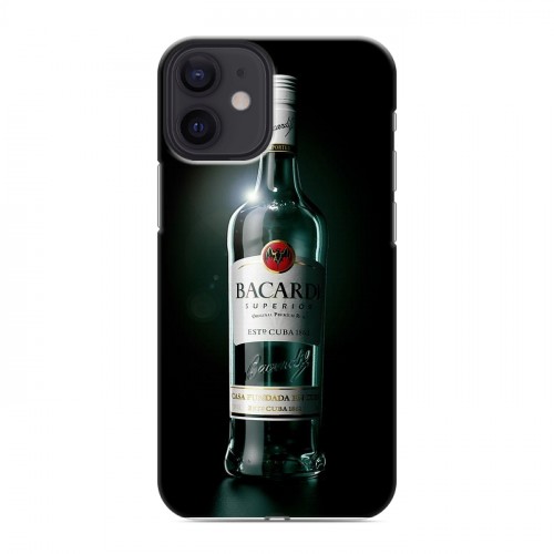 Дизайнерский силиконовый с усиленными углами чехол для Iphone 12 Mini Bacardi