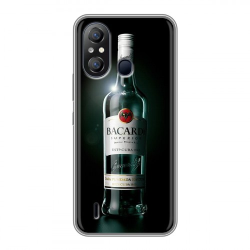 Дизайнерский пластиковый чехол для Itel A49 Bacardi