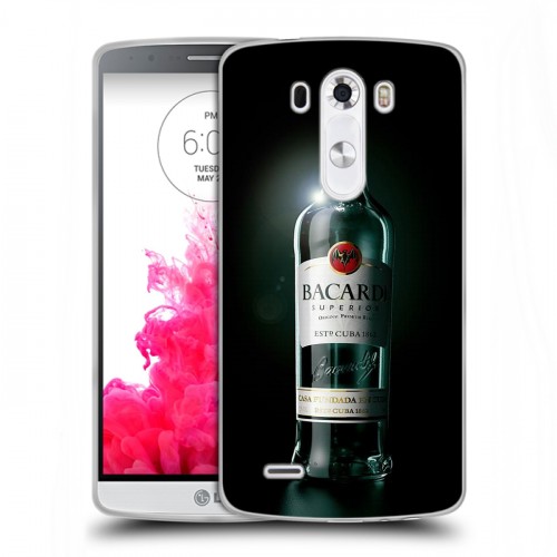 Дизайнерский пластиковый чехол для LG G3 (Dual-LTE) Bacardi