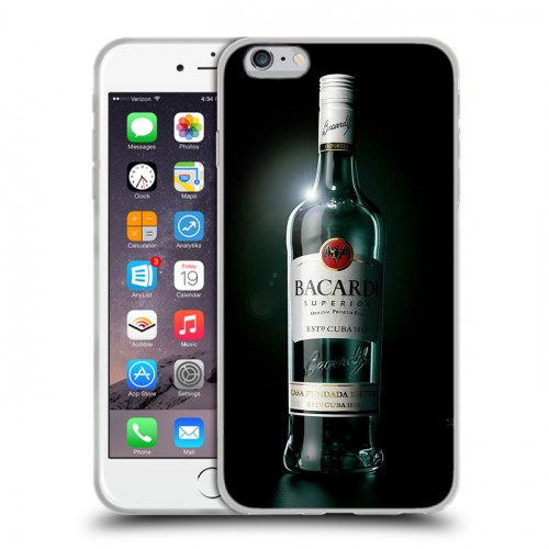 Дизайнерский силиконовый чехол для Iphone 6 Plus/6s Plus Bacardi