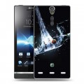 Дизайнерский пластиковый чехол для Sony Xperia S Bacardi