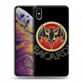 Дизайнерский силиконовый чехол для Iphone Xs Max Bacardi