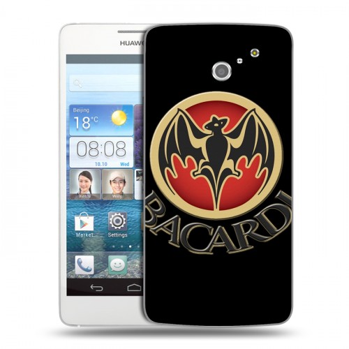 Дизайнерский пластиковый чехол для Huawei Ascend D2 Bacardi