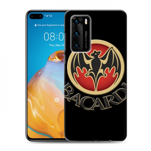 Дизайнерский пластиковый чехол для Huawei P40 Bacardi