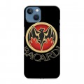 Дизайнерский силиконовый чехол для Iphone 13 Bacardi