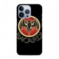 Дизайнерский силиконовый чехол для Iphone 13 Pro Bacardi